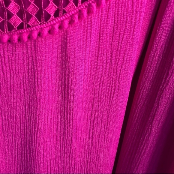 Addition Elle Pink Spaghetti Strap Crepe Dress Size 22 - Picture 5 of 9